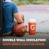 image:imageGatorade Half Gallon Cooler Jug Sports Hydration Jug BPAFree 64oz Double Wall Insulation12 Gallon Jug