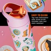 image:imageGatorade Kids Rookie Metal Water Bottle 12oz Stainless Steel Bottle DoubleWall Insulation Vacuum Insulated Thermo MugSticker Pink