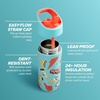 image:imageGatorade Kids Rookie Metal Water Bottle 12oz Stainless Steel Bottle DoubleWall Insulation Vacuum Insulated Thermo MugSticker Teal