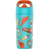 image:imageGatorade Kids Rookie Metal Water Bottle 12oz Stainless Steel Bottle DoubleWall Insulation Vacuum Insulated Thermo MugSticker Teal