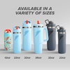 image:imageGatorade Overtime 22oz Stainless Steel Water Bottle Twist Cap GreyNeon YellowGrey