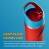 image:imageGatorade Overtime 22oz Stainless Steel Water Bottle Twist Cap GreyNeon YellowRedBlue
