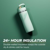image:imageGatorade Overtime 22oz Stainless Steel Water Bottle Twist Cap GreyNeon YellowYellow