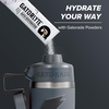 image:imageGatorade Overtime 32oz Stainless Steel Water Bottle Twist Cap Royal BlueGreyNeon Yellow