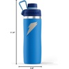 image:imageGatorade Overtime 32oz Stainless Steel Water Bottle Twist Cap Royal BlueRoyal BlueNavy