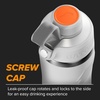 image:imageGatorade Overtime 32oz Stainless Steel Water Bottle Twist Cap Royal BlueWhite