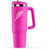 image:imageGatorade Overtime 32oz Stainless Steel Water Bottle Twist Cap Royal BluePink