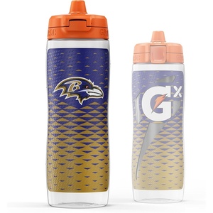 image:imageGatorade Gx NFL NonSlip Squeeze Bottles 30 fl oz Gx Hydration SystemBaltimore Ravens