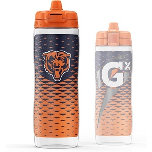 image:imageGatorade Gx NFL NonSlip Squeeze Bottles 30 fl oz Gx Hydration SystemChicago Bears