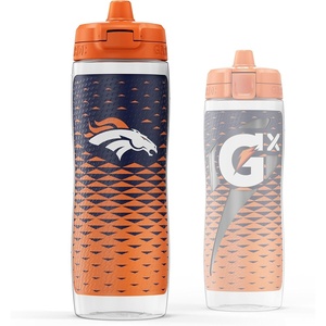 image:imageGatorade Gx NFL NonSlip Squeeze Bottles 30 fl oz Gx Hydration SystemDenver Broncos