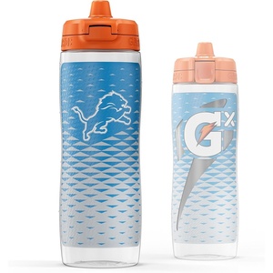 image:imageGatorade Gx NFL NonSlip Squeeze Bottles 30 fl oz Gx Hydration SystemDetroit Lions