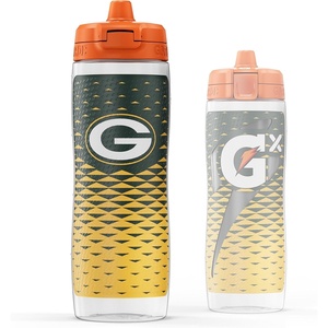 image:imageGatorade Gx NFL NonSlip Squeeze Bottles 30 fl oz Gx Hydration SystemGreen Bay Packers