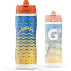 image:imageGatorade Gx NFL NonSlip Squeeze Bottles 30 fl oz Gx Hydration SystemLos Angeles Chargers