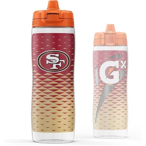 image:imageGatorade Gx NFL NonSlip Squeeze Bottles 30 fl oz Gx Hydration SystemSan Francisco 49ers