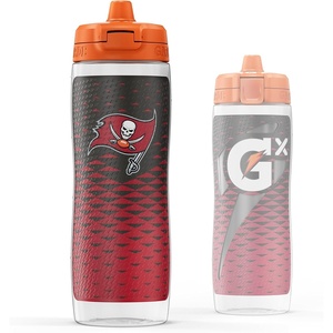 image:imageGatorade Gx NFL NonSlip Squeeze Bottles 30 fl oz Gx Hydration SystemTampa Bay Buccaneers