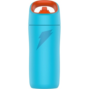 image:imageGatorade Kids Rookie Metal Water Bottle 12oz Stainless Steel Bottle DoubleWall Insulation Vacuum Insulated Thermo MugLight Blue