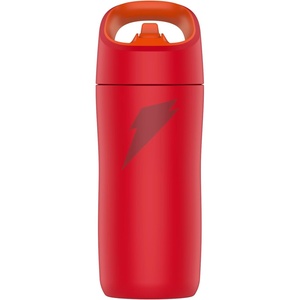 image:imageGatorade Kids Rookie Metal Water Bottle 12oz Stainless Steel Bottle DoubleWall Insulation Vacuum Insulated Thermo MugRed