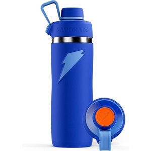 image:imageGatorade Overtime 32oz Stainless Steel Water Bottle Twist Cap Royal BlueRoyal Blue