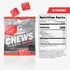 image:imageGatorade Energy Chews Fruit Punch Caffeine Free B12 106 oz  100 Calorie Pouches 16 PackFruit Punch