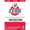 image:imageGatorade G Zero Powder Glacier Cherry Variety Pack 010oz Individual Packets  10 Count Pack of 5Fruit Punch