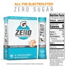 image:imageGatorade G Zero Sports Drink Mix Powder Packets Fruit Punch Electrolyte Powder Drink Mix for Hydration Zero Sugar Total 120 PacketsGlacier Freeze