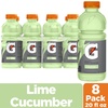 image:imageGatorade Thirst Quencher Fierce Grape 20 Fl Oz Pack of 8Lime Cucumber