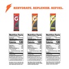 image:imageGatorade Thirst Quencher Powder Sticks 3 Flavor Variety Pack 30 Pack  Electrolyte Powder Drink Mix for Hydration Gatorade Thirst Quencher Drink Mix3 Flavor Variety Pack