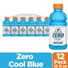 image:imageGatorade Thirst Quencher Zero Sugar Sports Drink Orange 12oz  Pack of 12 Electrolytes for RehydrationZero Sugar  Cool Blue
