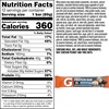 image:imageGatorade Whey Protein Bars Cookies amp Crme 28 oz bars Pack of 12 20g of protein per barCookies And Cream