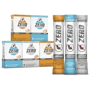 image:imageGatorade G Zero Powder Glacier Cherry Variety Pack 010oz Individual Packets  10 Count Pack of 5Glacier Cherry Variety