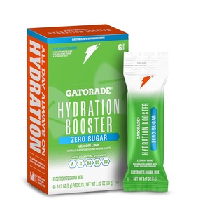 image:imageGatorade Hydration Booster Zero Sugar  Pink Strawberry Lemonade Pack of 6Zero Lemon Lime