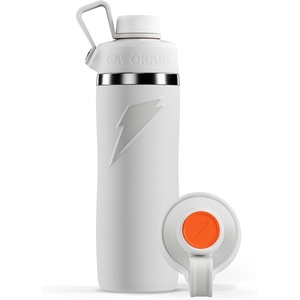 image:imageGatorade Overtime 22oz Stainless Steel Water Bottle Twist Cap White22 Ounces