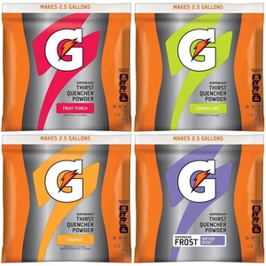 image:imageGatorade Thirst Quencher Powder 4 Flavor Variety Pack 21oz Pouches Pack of 324Flavor Variety Pack