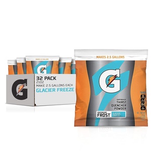 image:imageGatorade Thirst Quencher Powder 4 Flavor Variety Pack 21oz Pouches Pack of 32Glacier Freeze