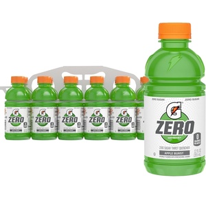image:imageGatorade Thirst Quencher Zero Sugar Sports Drink Orange 12oz  Pack of 12 Electrolytes for RehydrationApple