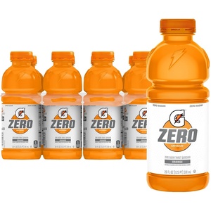 image:imageGatorade Thirst Quencher Zero Sugar Sports Drink Orange 20oz Bottles 8 Pack Electrolytes for RehydrationOrange
