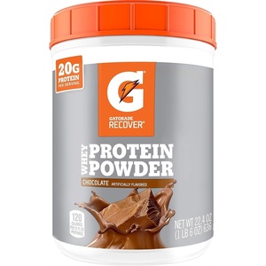 image:imageGatorade Whey Protein Powder Chocolate 224 Ounce 20 servings per canister 20 grams of protein per servingChocolate