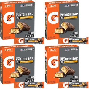 image:imageGatorade Whey Protein Recover Bars Chocolate Caramel 28 Oz 6 Ct6 Count Pack of 4