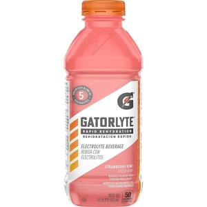 image:imageGatorlyte Rapid Rehydration Orange Electrolyte Beverage20 Fl Oz BottleStrawberry Kiwi