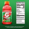 image:imageGatorade Lower Sugar Sports Drink Rain Berry 20 fl oz Bottles 6 Pack  75 Less Sugar No Artificial Flavors No Artificial Sweeteners No Artificial Colors Electrolyte Sports Drink HydrationFruit Punch