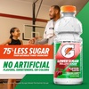 image:imageGatorade Lower Sugar Sports Drink Rain Berry 20 fl oz Bottles 6 Pack  75 Less Sugar No Artificial Flavors No Artificial Sweeteners No Artificial Colors Electrolyte Sports Drink HydrationRain Berry