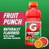 image:imageGatorade Lower Sugar Sports Drink Rain Berry 20 fl oz Bottles 6 Pack  75 Less Sugar No Artificial Flavors No Artificial Sweeteners No Artificial Colors Electrolyte Sports Drink HydrationFruit Punch