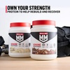 image:imageMuscle Milk Genuine Protein Powder Chocolate 494 Pound 32 Servings 32g Protein 2g Sugar Calcium Vitamins A C amp D NSF Certified for Sport Energizing Snack Packaging May VaryCookies n Crme