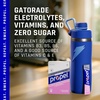 image:imagePropel Electrolyte Enhanced Water Drink Mix Powder Packets Kiwi Strawberry Zero Calorie amp 0 Sugar Hydration with Electrolytes and Vitamins C amp E 120 PacketsRaspberry Lemonade