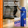 image:imagePropel Electrolyte Enhanced Water Drink Mix Powder Packets Kiwi Strawberry Zero Calorie amp 0 Sugar Hydration with Electrolytes and Vitamins C amp E 120 PacketsLemon Blackberry Immune