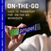 image:imagePropel Electrolyte Enhanced Water Drink Mix Powder Packets Kiwi Strawberry Zero Calorie amp 0 Sugar Hydration with Electrolytes and Vitamins C amp E 120 PacketsKiwi Strawberry