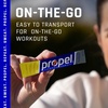image:imagePropel Electrolyte Enhanced Water Drink Mix Powder Packets Kiwi Strawberry Zero Calorie amp 0 Sugar Hydration with Electrolytes and Vitamins C amp E 120 PacketsLemon