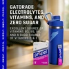 image:imagePropel Electrolyte Enhanced Water Drink Mix Powder Packets Kiwi Strawberry Zero Calorie amp 0 Sugar Hydration with Electrolytes and Vitamins C amp E 120 PacketsBerry