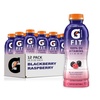 image:imageGatorade Fit Electrolyte Beverage Healthy Real Hydration Tropical Mango 169oz Bottles 12 PackBlackberry Raspberry