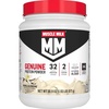 image:imageMuscle Milk Genuine Protein Powder Chocolate 494 Pound 32 Servings 32g Protein 2g Sugar Calcium Vitamins A C amp D NSF Certified for Sport Energizing Snack Packaging May VaryVanilla